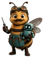 Abeja guía