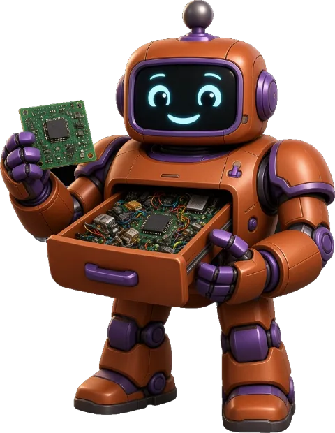 Gizmo Gearsmith, comprador de hardware